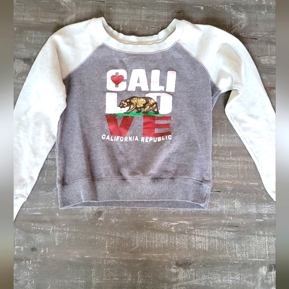 California Republic Varsity Sweatshirt Women's Sz M